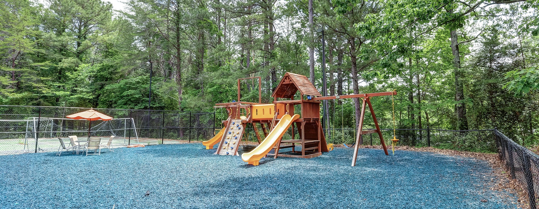 Children's playground amenity at 700 Riverchase Apartments in Hoover, AL